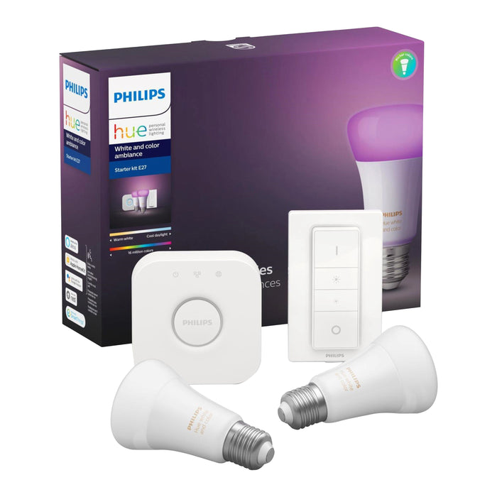 Philips Hue White & Color Ambiance E27 Starterkit