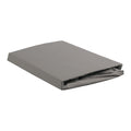 Ambiante Cotton Uni Hoeslaken 90 x 200 cm - Grijs