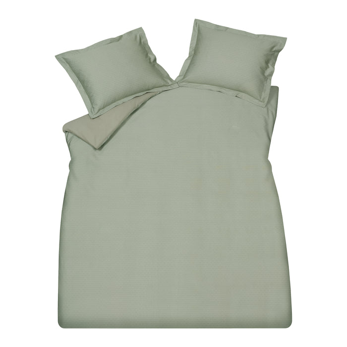 Vandyck Fizzy Dekbedovertrek 200 x 200/220 cm - Pale Olive