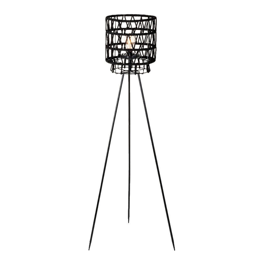 Lumineo Solar Vloerlamp - Zwart