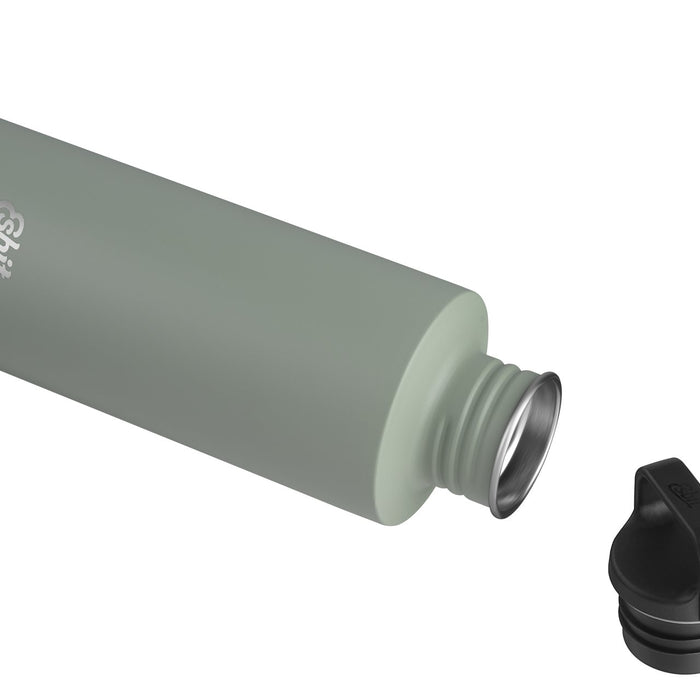 Esbit Sculptor Waterfles - 750ml - Grijs - RVS Drinkfles - Lusdop