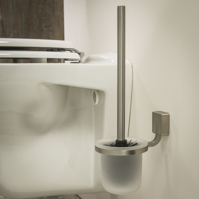 Tiger Impuls Toiletborstel met houder mat