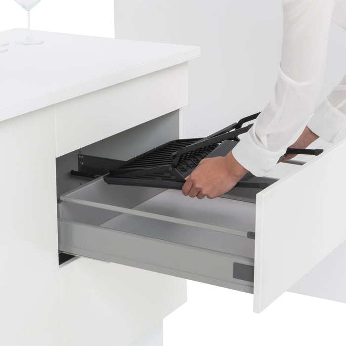 Brabantia Sink Side Inklapbaar Afdruiprek Compact - Dark Grey