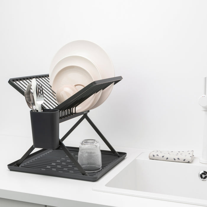 Brabantia Sink Side Inklapbaar Afdruiprek Compact - Dark Grey