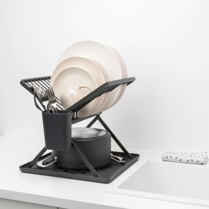Brabantia Sink Side Inklapbaar Afdruiprek Compact - Dark Grey