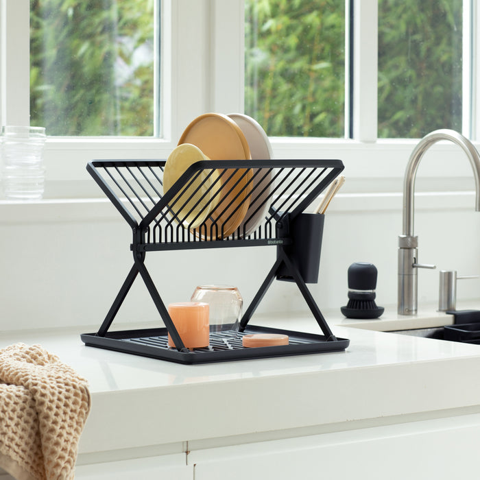Brabantia Sink Side Inklapbaar Afdruiprek Compact - Dark Grey