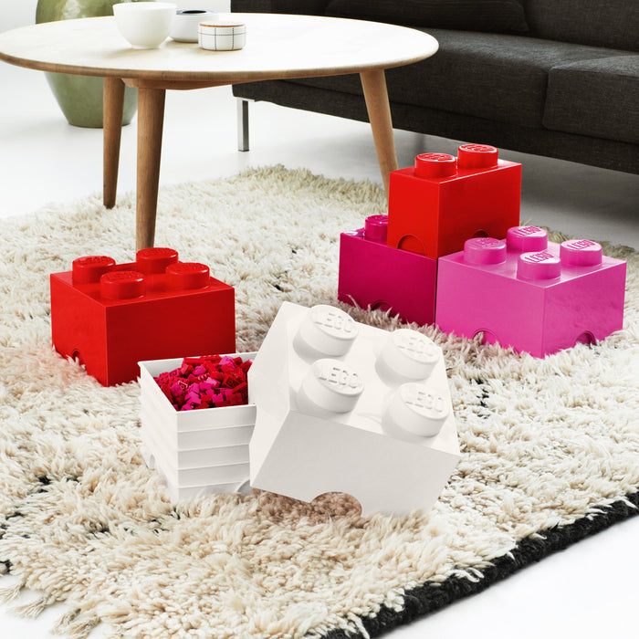 LEGO® Brick 4 Opbergbox - Wit