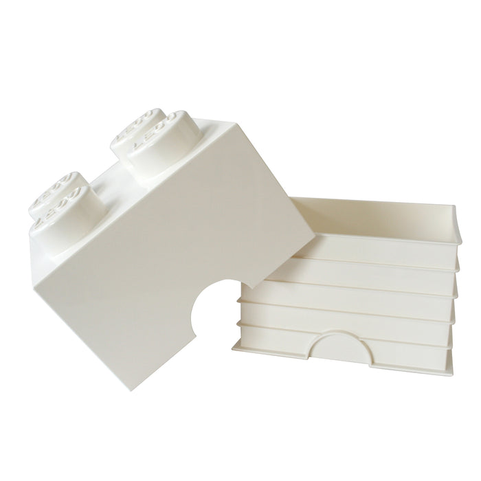 LEGO® Brick 4 Opbergbox - Wit