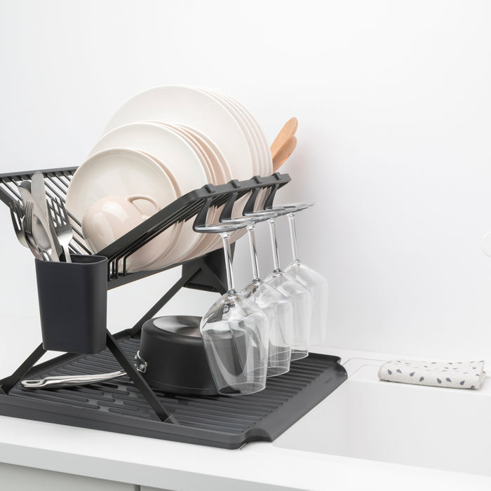 Brabantia Sink Side Inklapbaar Afdruiprek - Dark Grey