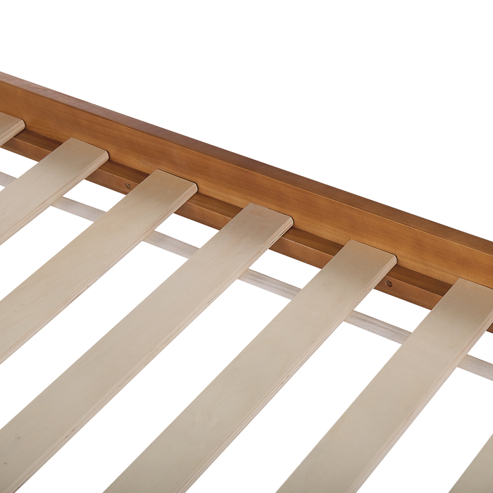 Beliani BARRET Bed Lichte houtkleur 180x200