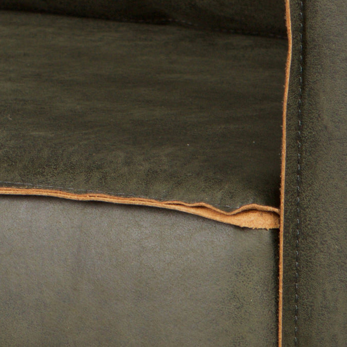 WOOOD Rodeo 2,5-zitsbank - Eco-leder -  Army