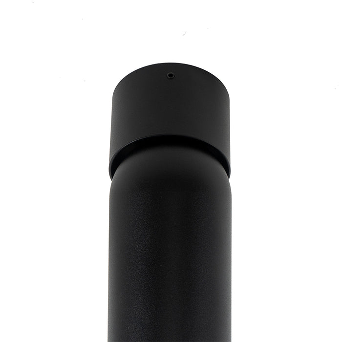 QAZQA Moderne opbouwspot zwart GU10 50mm - Falo