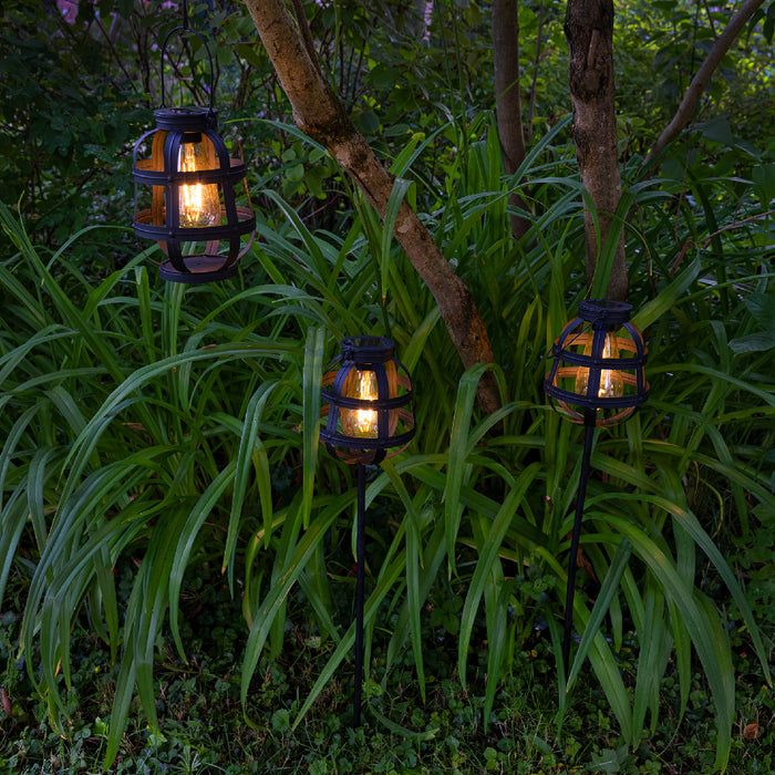 Lumineo Solar Spieslamp 3-delig