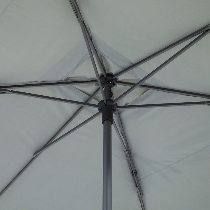 Madison Rectangle Parasol - Groen - 400 x 300 cm