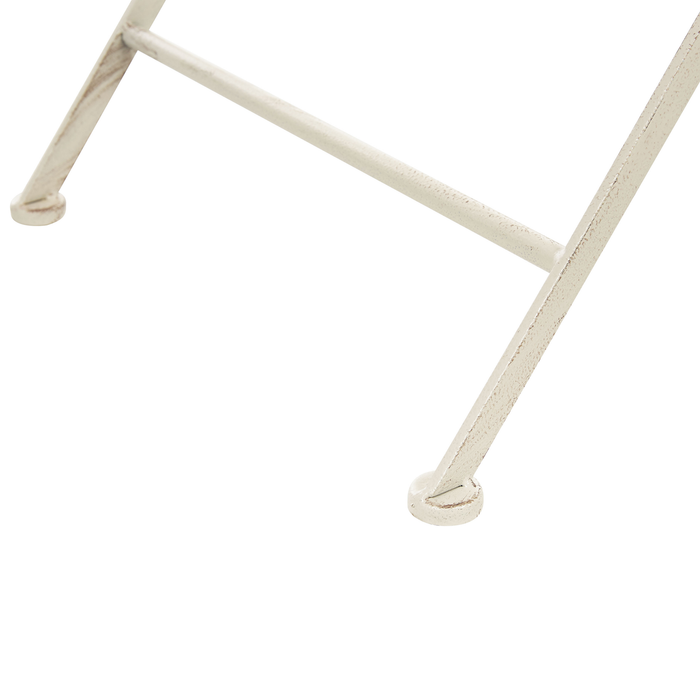 Beliani - BIVIO - Tuinset voor 4 - Wit - IJzer