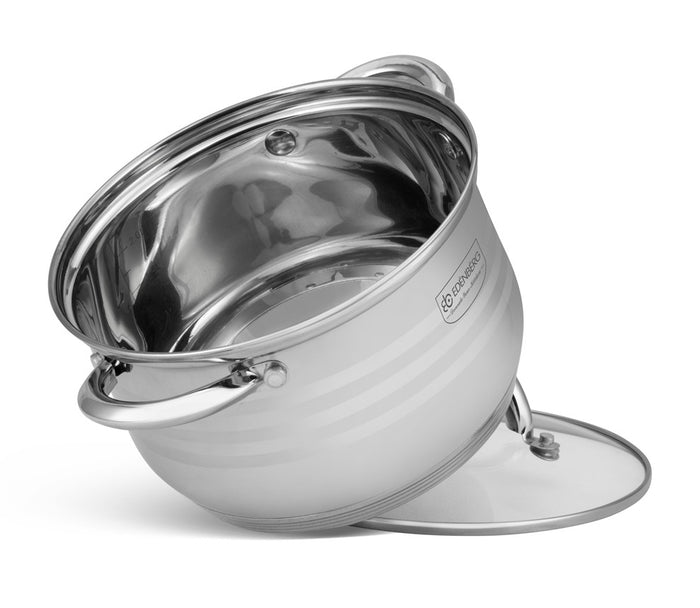 Edenberg Classic Line - Luxe Pannenset - RVS - 12 delig -