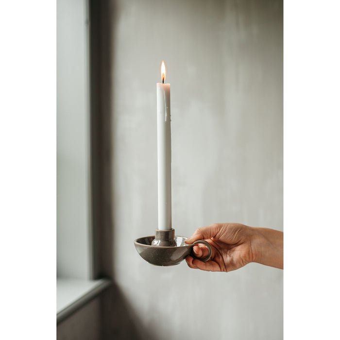 Leeff Kaarsen Houder Chris taupe