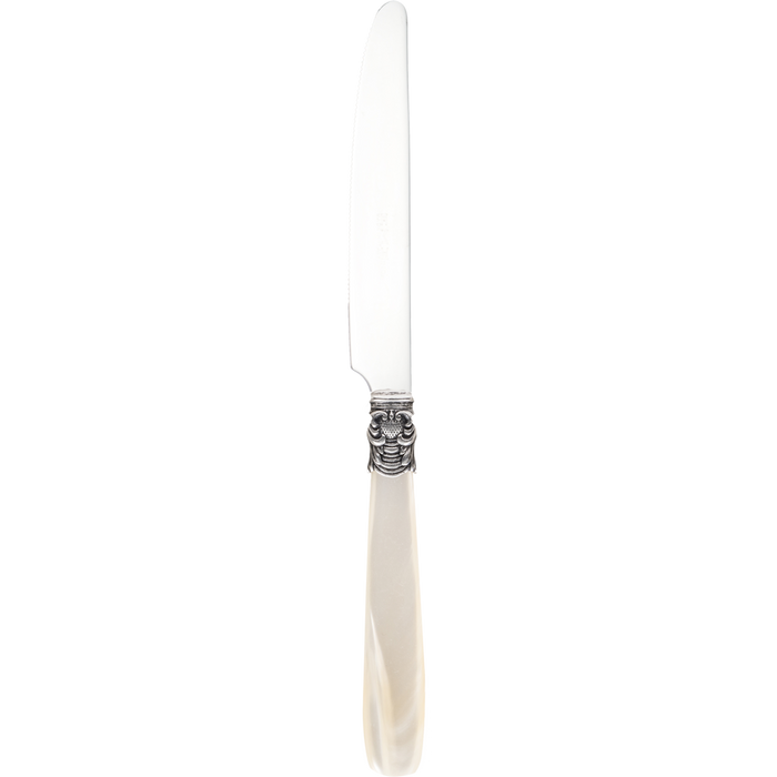 Eme Dessertmes Mona Lisa 20.1 cm 18|10 13|0 Offwhite Zilver 6 stuks