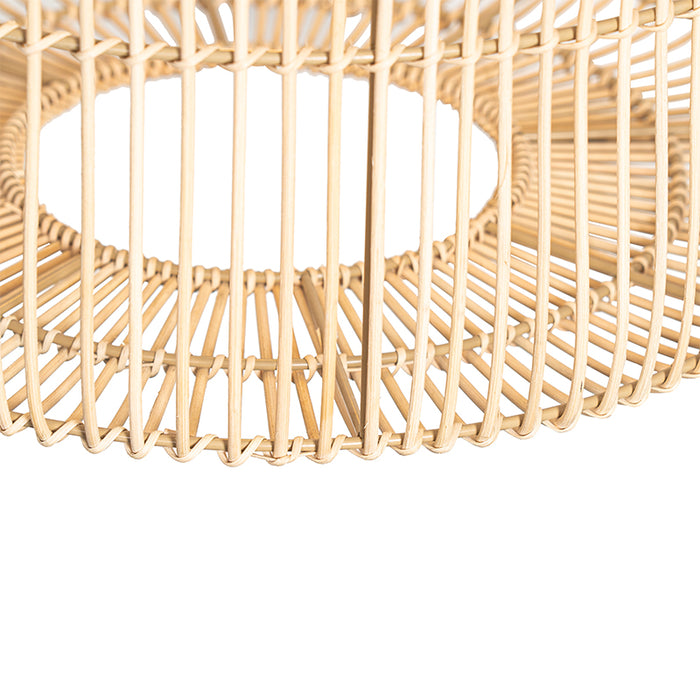 QAZQA Oosterse hanglamp rotan 45 cm - Maud