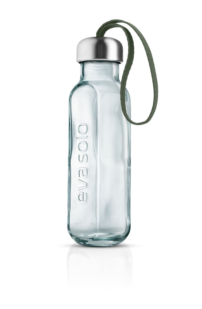 Eva Solo - Drinkfles, 500 ml, Gerecycled Glas, Cactus Groen - Eva Solo