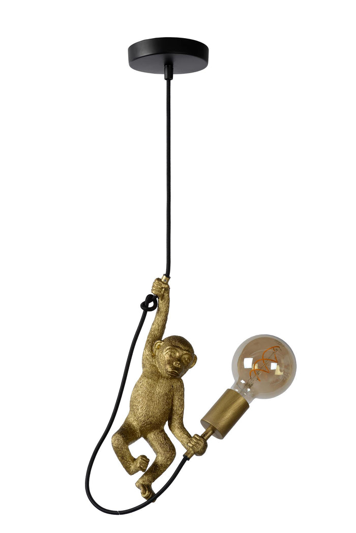 Lucide EXTRAVAGANZA CHIMP Hanglamp - Zwart