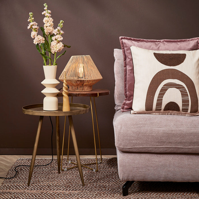 Mica Decorations Vaas - H27 x Ø12 cm - Off White