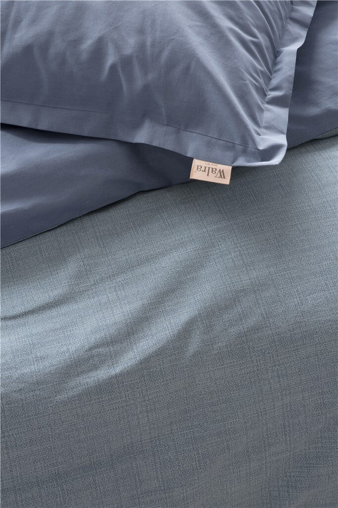 Walra - Dekbedovertrek Vintage Club - 200x220 - Blauw