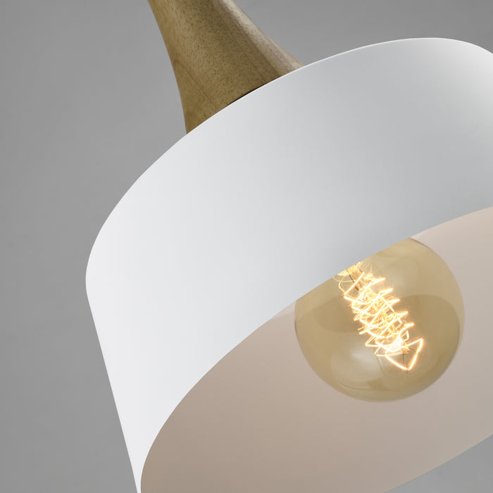 QUVIO Hanglamp rond wit - QUV5156L-WHITE