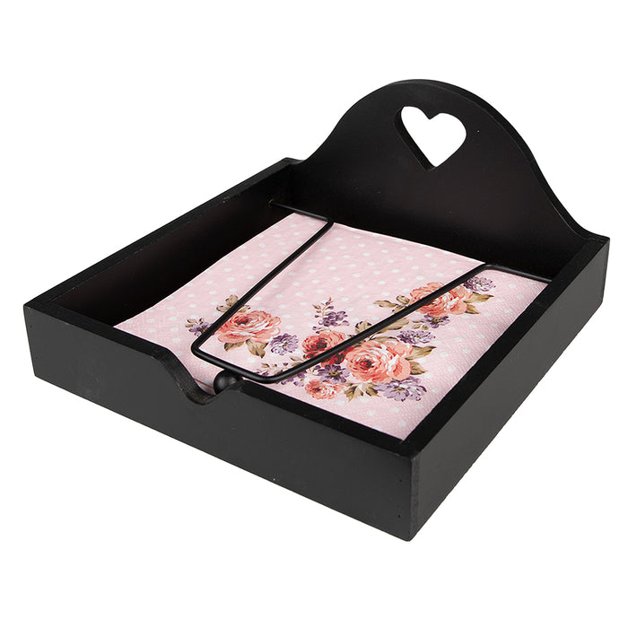 Clayre & Eef Servetten Papier Set van 20 33x33 cm (20) Roze Papier