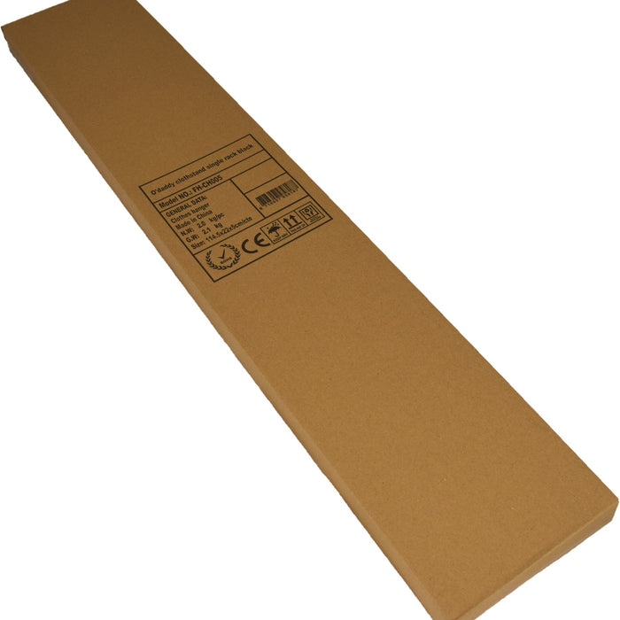 O'DADDY® Kledingrek metaal - kledingstang tot 25 kg - 110x40x150 - zw