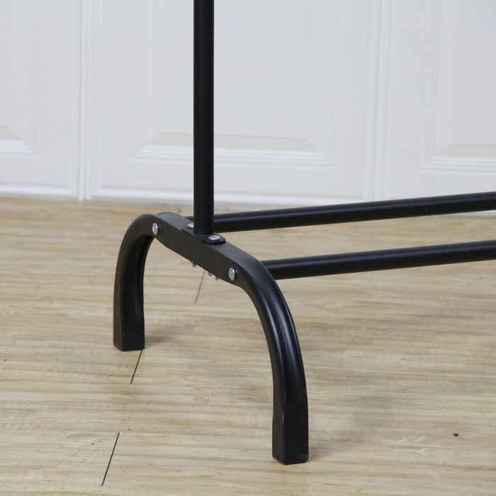 O'DADDY® Kledingrek metaal - kledingstang tot 25 kg - 110x40x150 - zw