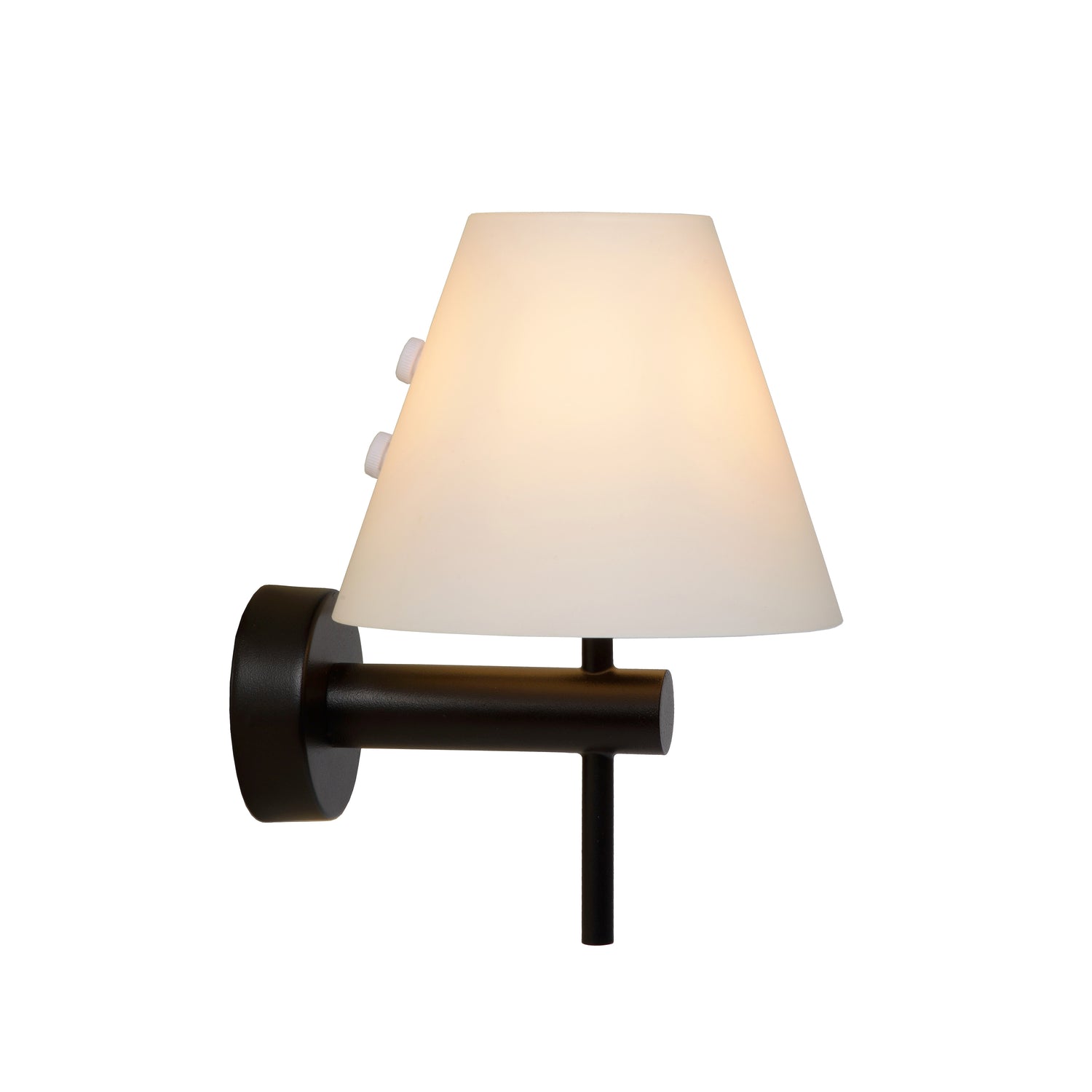 Lucide ROXY - Wandlamp Badkamer - 1xG9 - IP44 - Zw