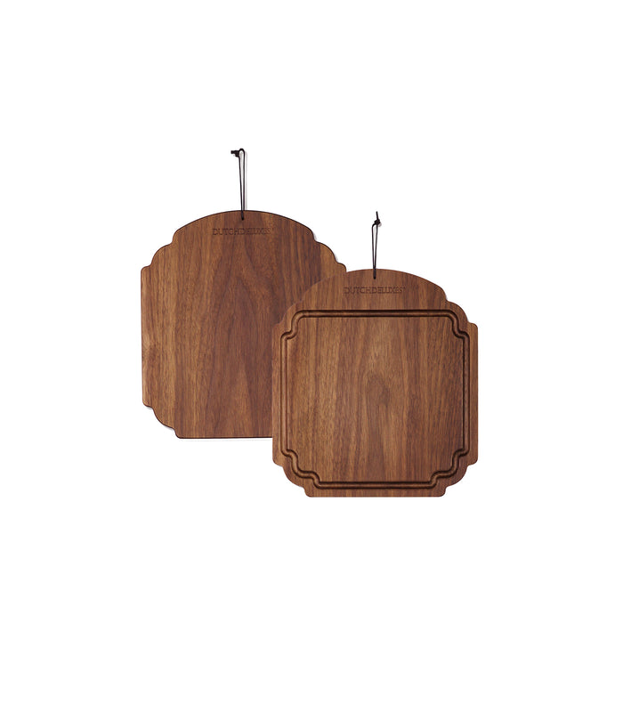 Dutchdeluxes Ontbijtplank Frame - Geolied Walnoot