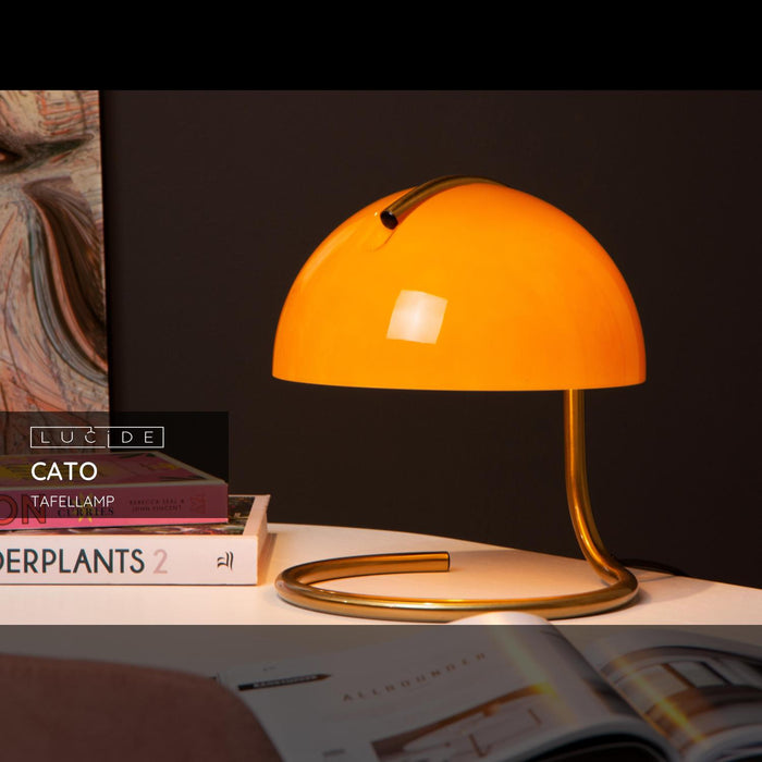 Lucide CATO Tafellamp - Oranje