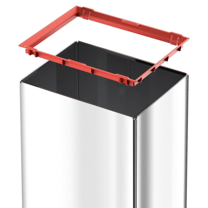 Hailo Vuilnisbak Zilver en zwart