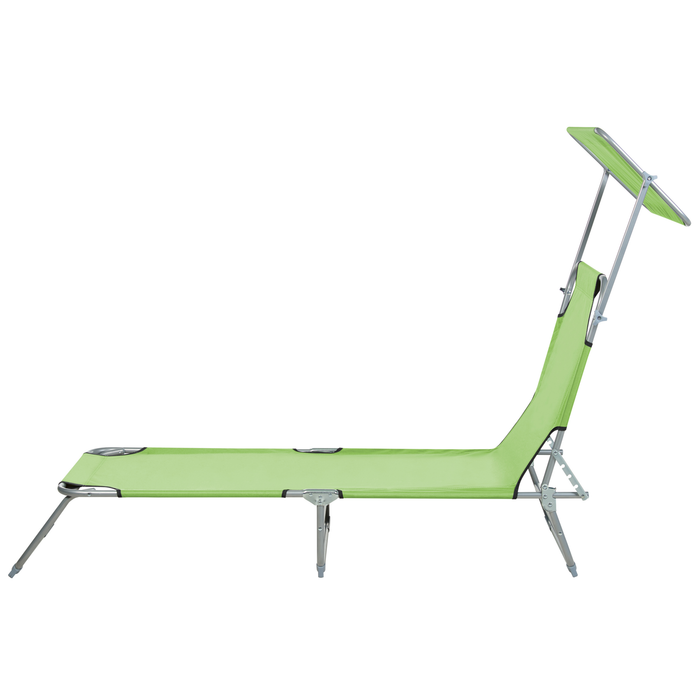 Beliani - FOLIGNO - Strandstoel - Groen - Polyester