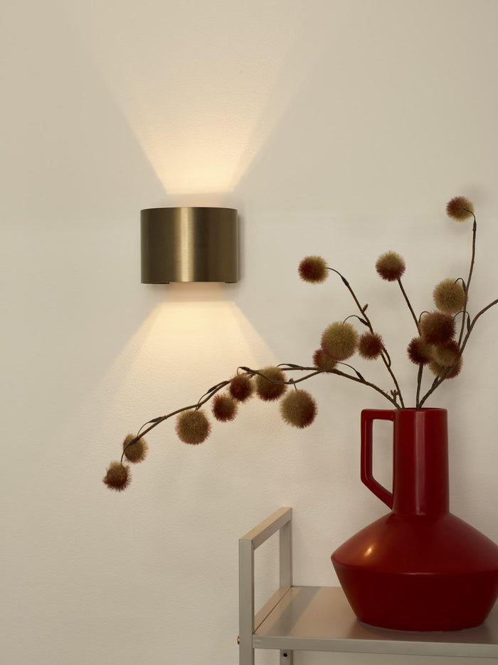 Lucide XIO Wandlamp - Roest bruin