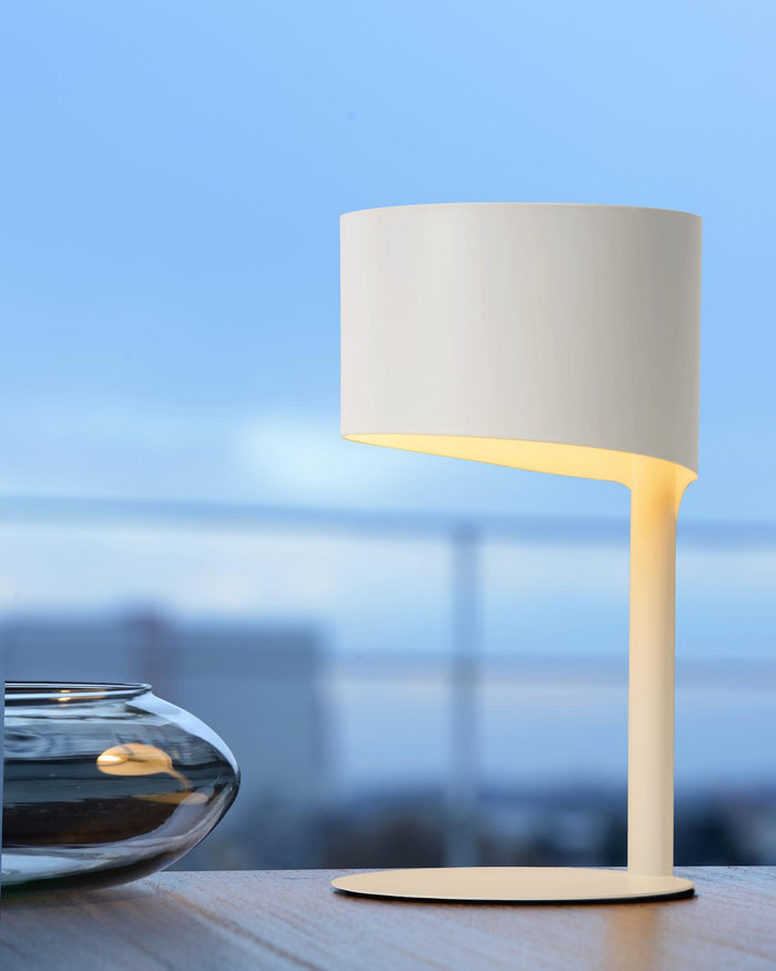 Lucide KNULLE Tafellamp - Wit