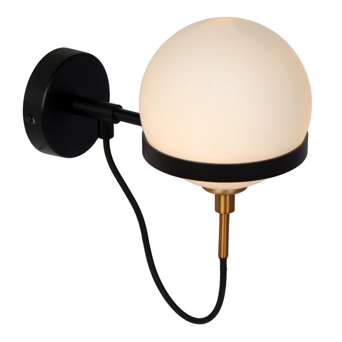 Lucide FELINE Wandlamp 1xG9 - Zwart