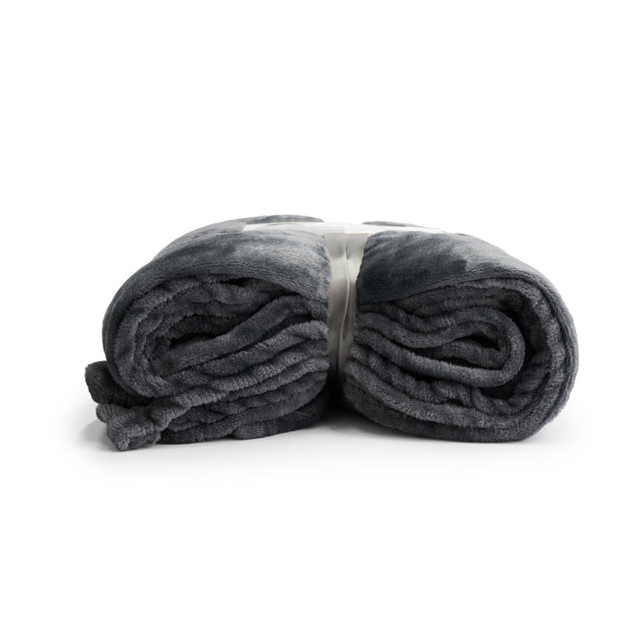O'DADDY® Fleece deken met MOUWEN - plaid - 150x200 – supersoft - Grijs
