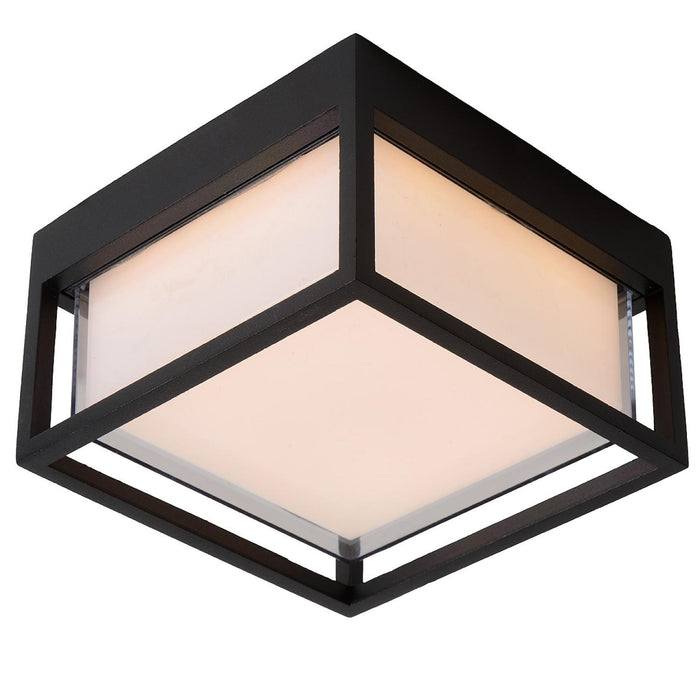 Lucide SINGA LED Wandlamp - Zwart