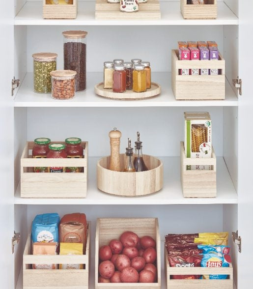 iDesign - Opbergbox met Handvat, 3 Vakken, 12.7 x 25.4 x 10.2 cm, Paul