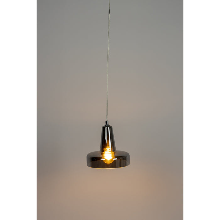 by fonQ basic Clear Hanglamp Ø 20 cm - Smoke