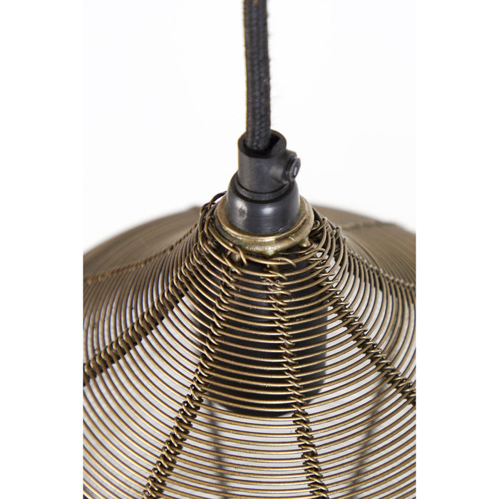 Light & Living - Hanglamp ALVARO - 100x20x122cm - Brons