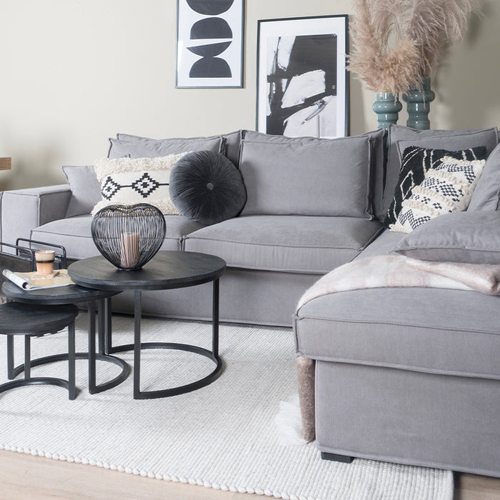 Home67 - Salontafel Set van 3 - Industriële Salontafelset Erjan -