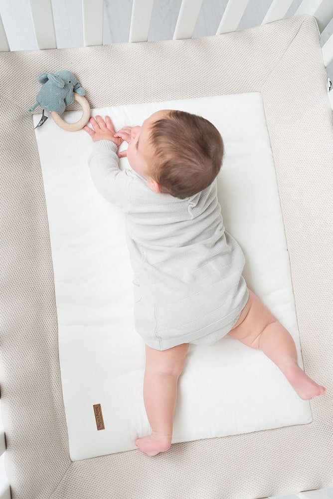 Baby's Only Houten rammelaar olifant - Stonegreen