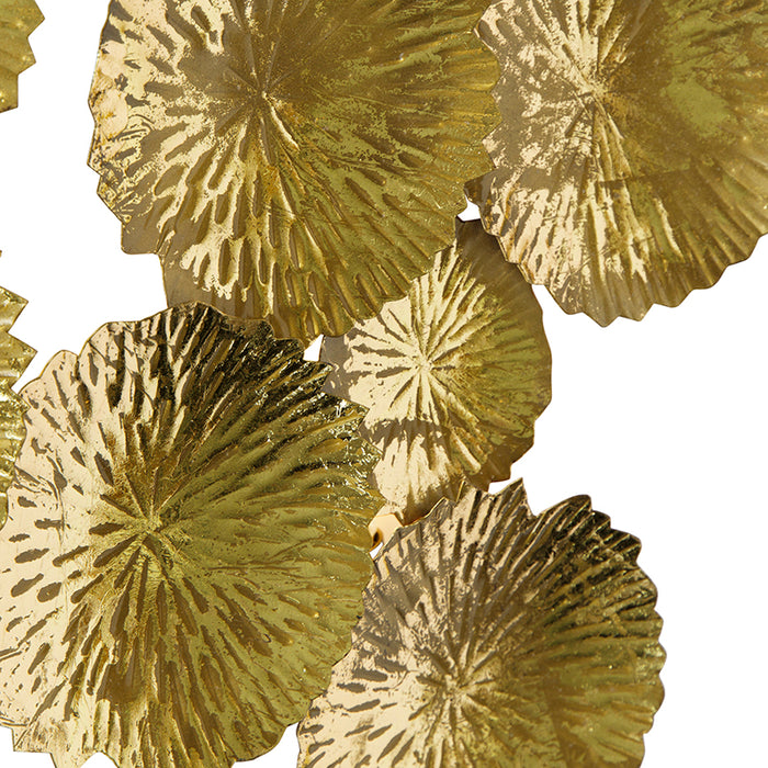 QAZQA Wandlamp circle - Goud|messing - Oosters - L 85cm