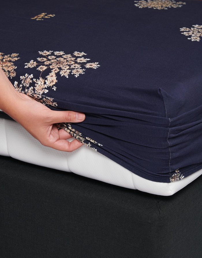 Essenza Lauren Hoeslaken Indigo Blue 180 x 200 cm