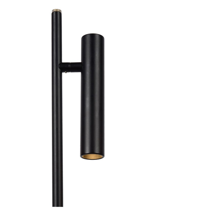 Lucide Philon Vloerlamp Zwart - 1 x Geïntegreerde LED