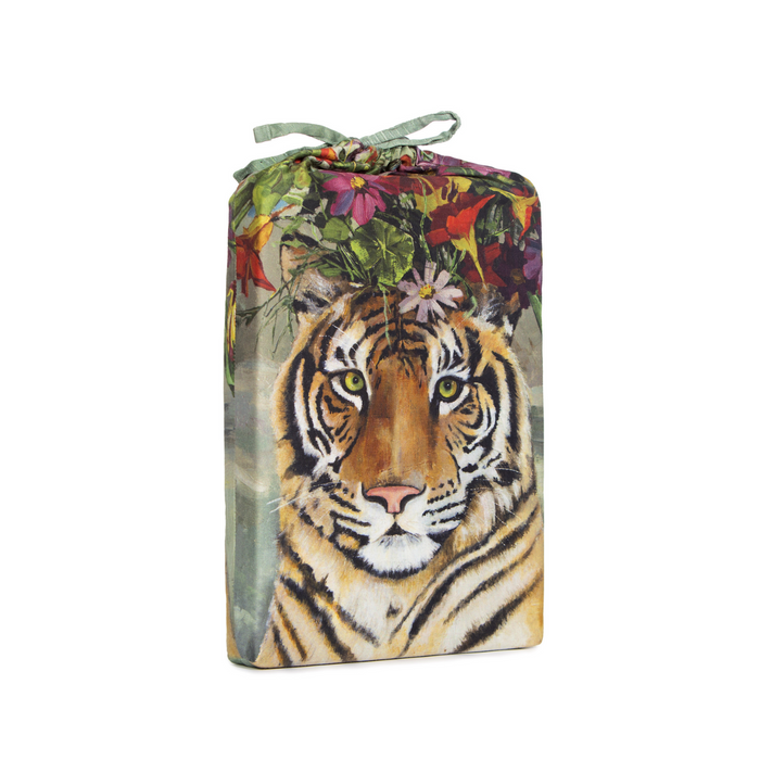 Jet Originals Dekbedovertrek Katoen Satijn Tiger - groen